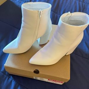 White Boots Size 6